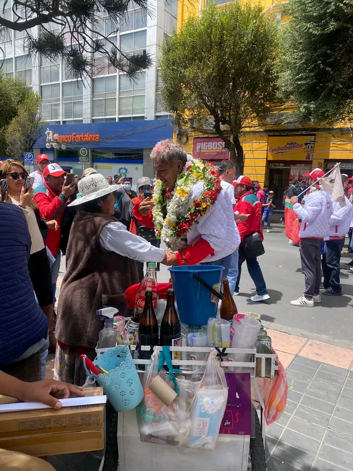 Caminata por el centro de La Paz
